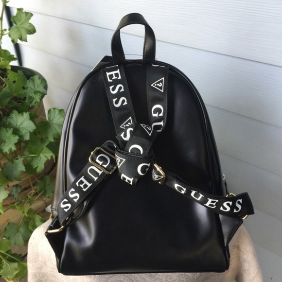 Guess Bags Guess Womens Marisoll Gym Logo Backpack Brand New Poshmark